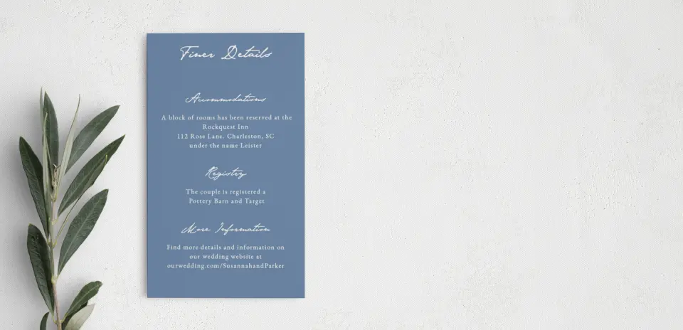 Step Enclosure Card