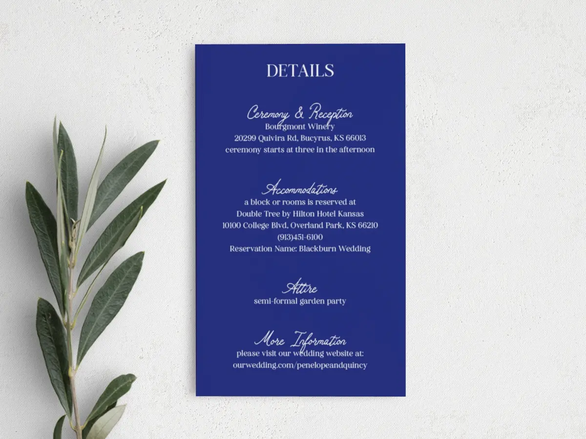Step Enclosure Card