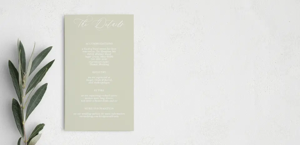 Step Enclosure Card