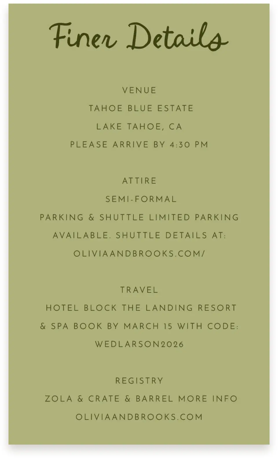 This is a  4" x 6.75" Enclosure Cards (Pocket Invitation) called Scalloped Elegance printed in full color on Premium Smooth paper