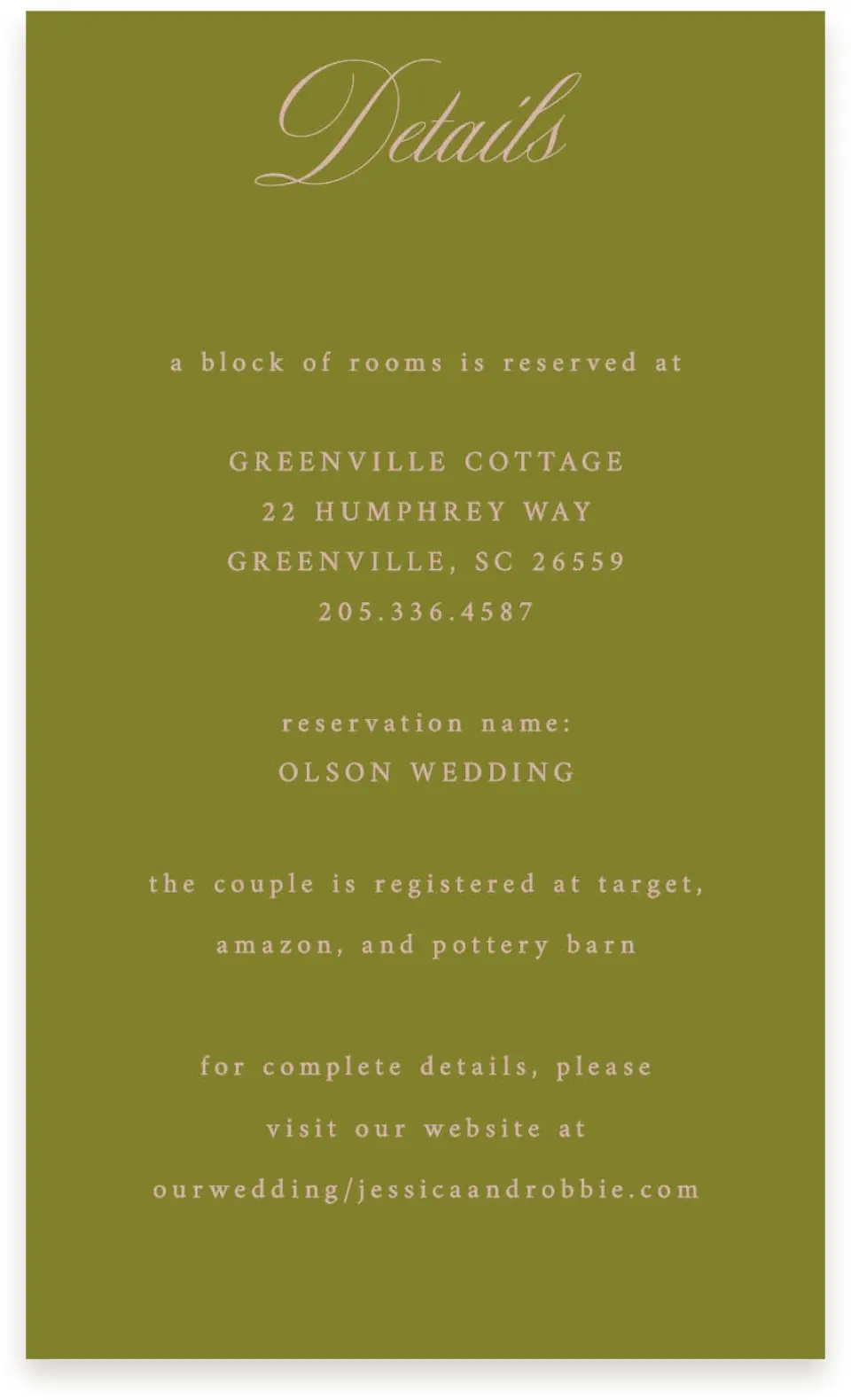This is a  4" x 6.75" Enclosure Cards (Pocket Invitation) called Love Off Script printed in full color on Premium Smooth paper