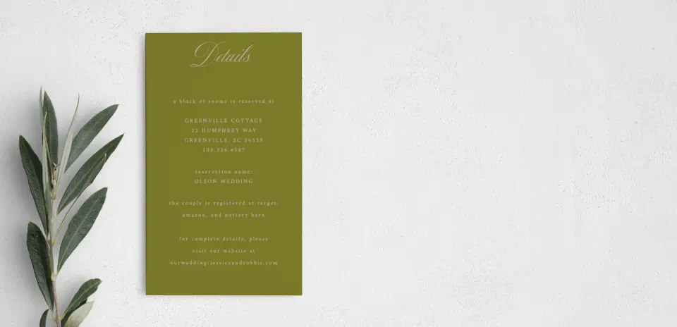 Step Enclosure Card