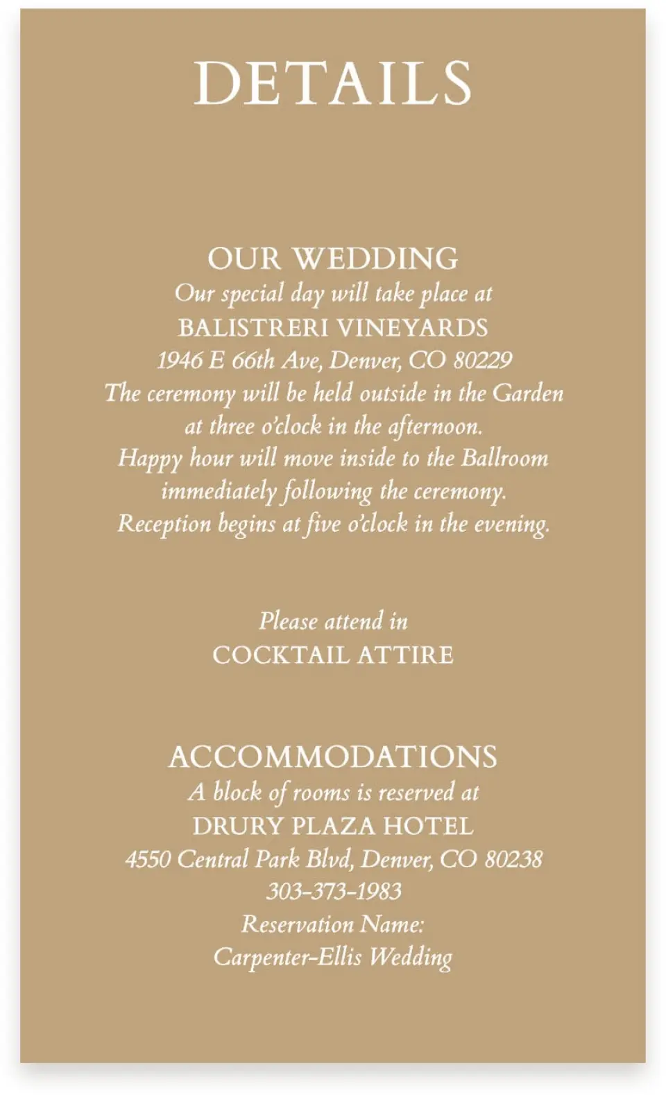 This is a  4" x 6.75" Enclosure Cards (Pocket Invitation) called Soft Branchlets printed in full color on Premium Smooth paper