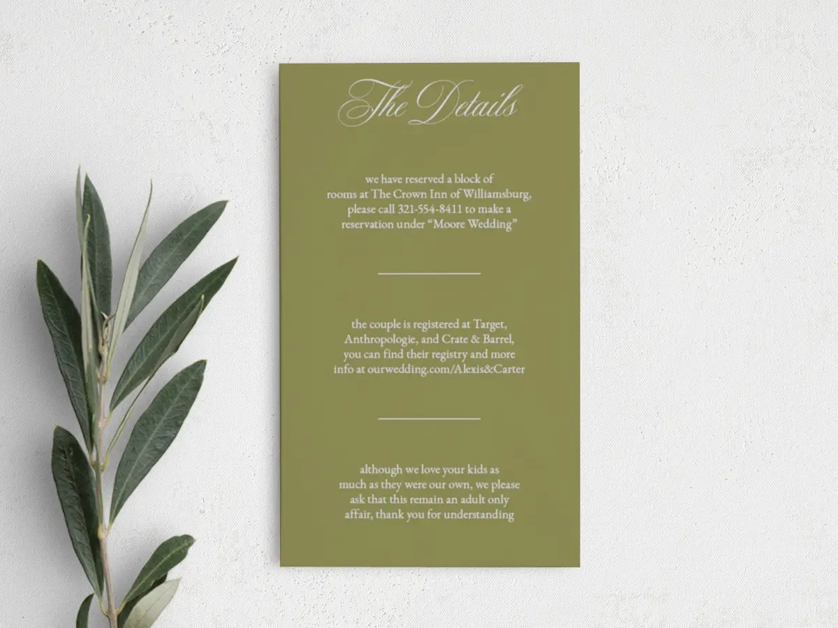 Step Enclosure Card