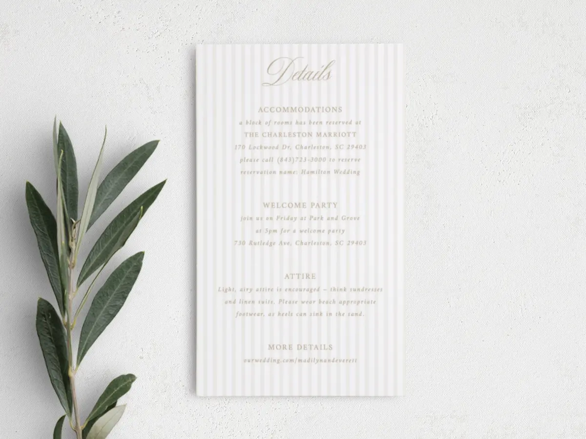 Step Enclosure Card