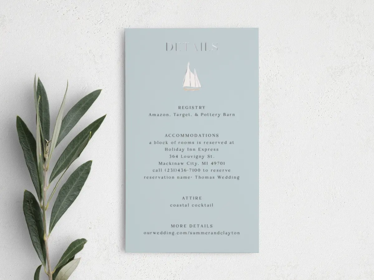 Step Enclosure Card
