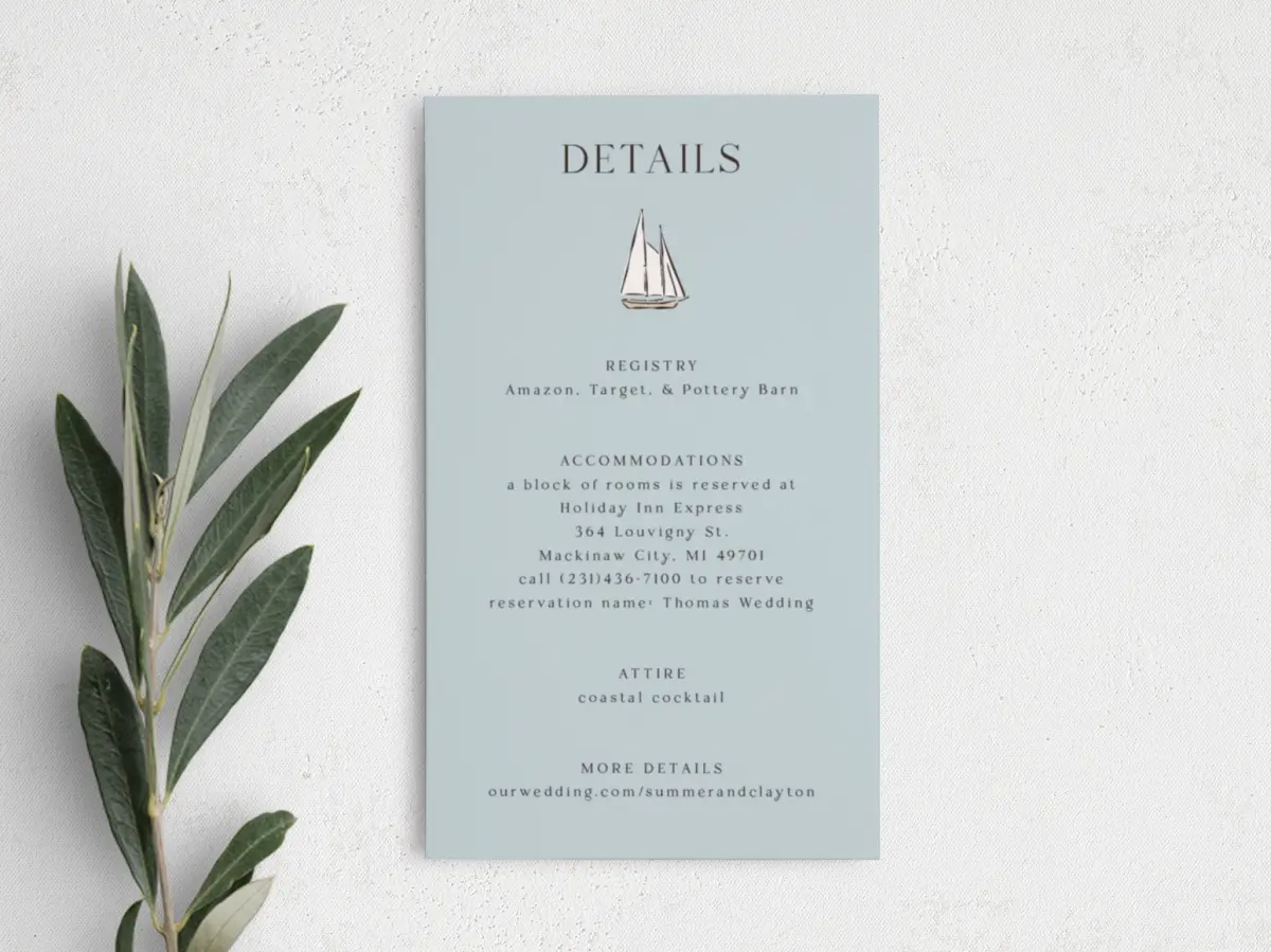 Step Enclosure Card