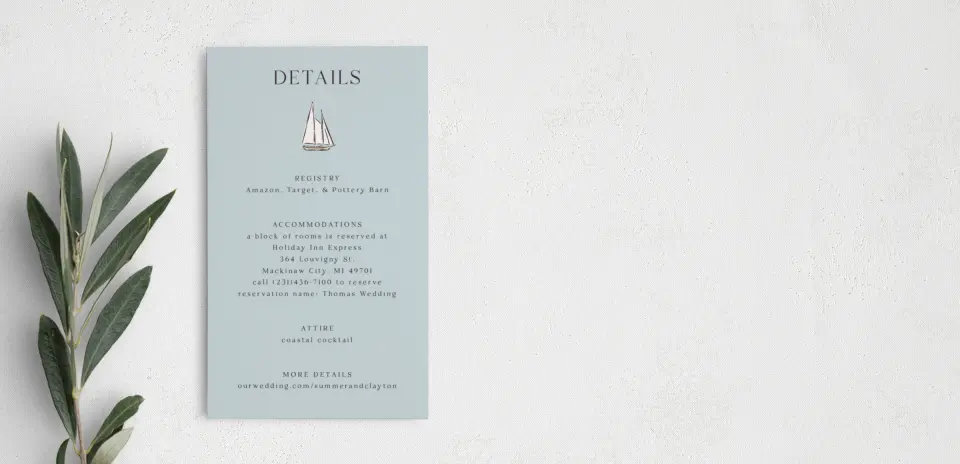 Step Enclosure Card