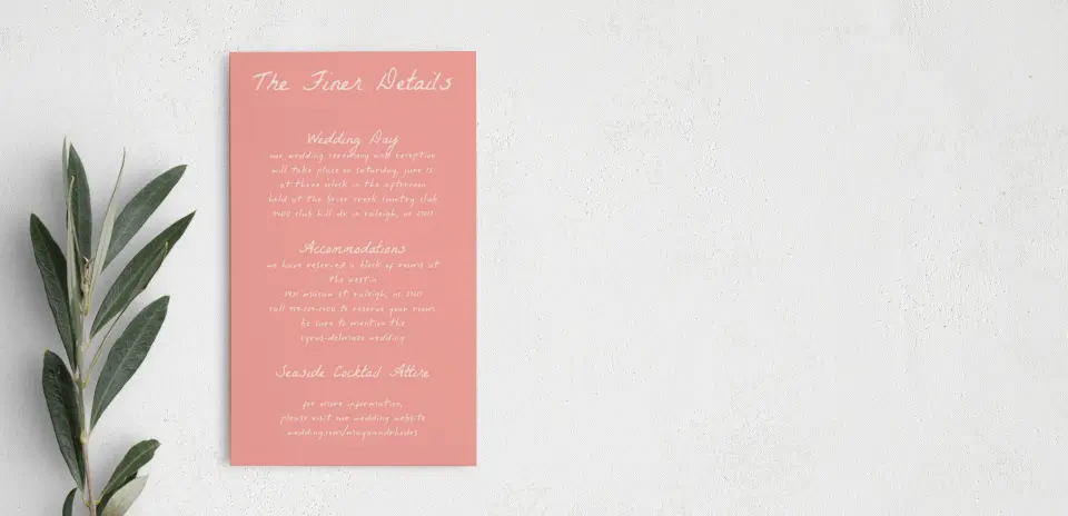 Step Enclosure Card