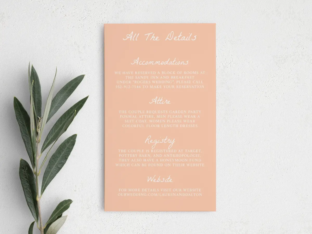 Step Enclosure Card