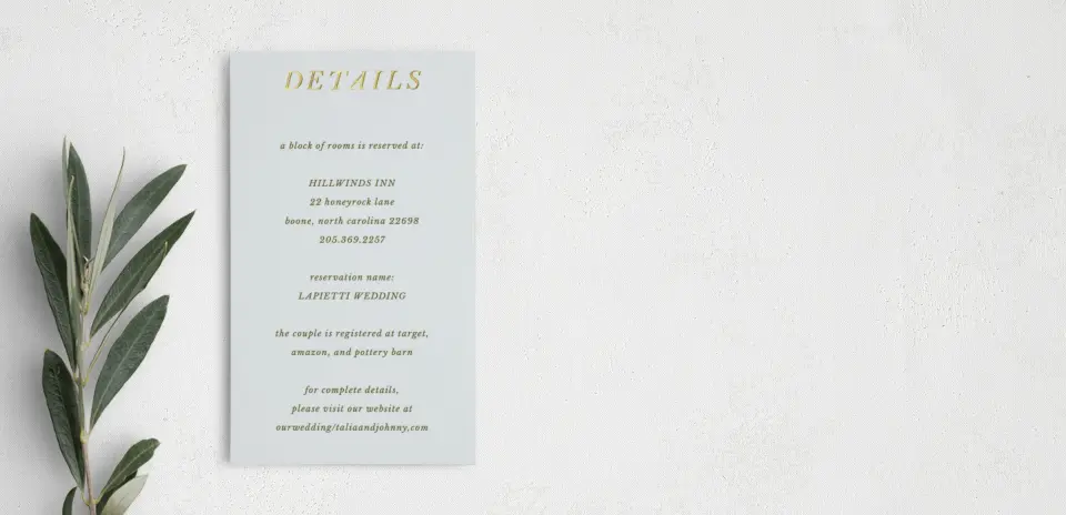 Step Enclosure Card