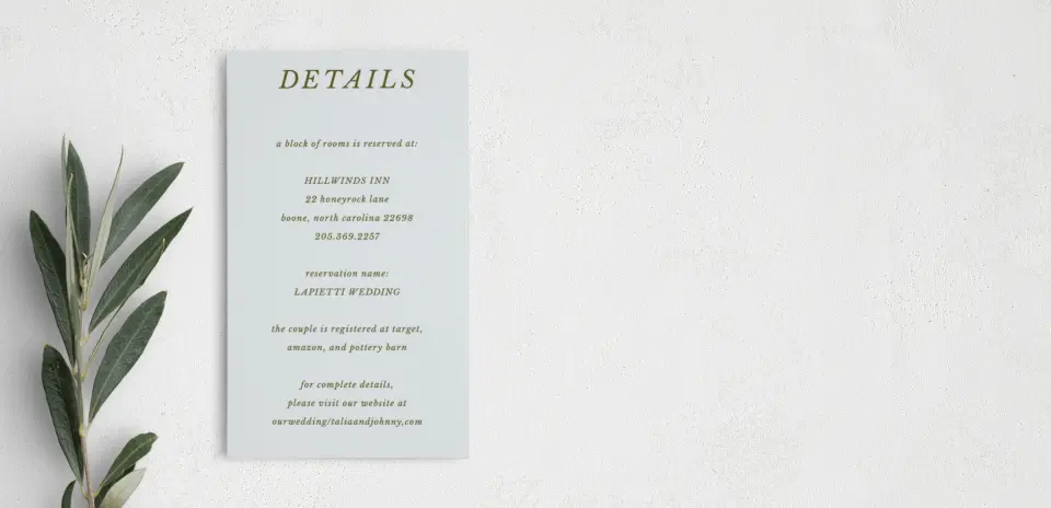 Step Enclosure Card