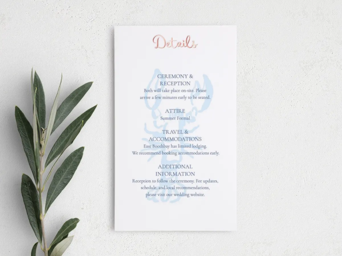 Step Enclosure Card