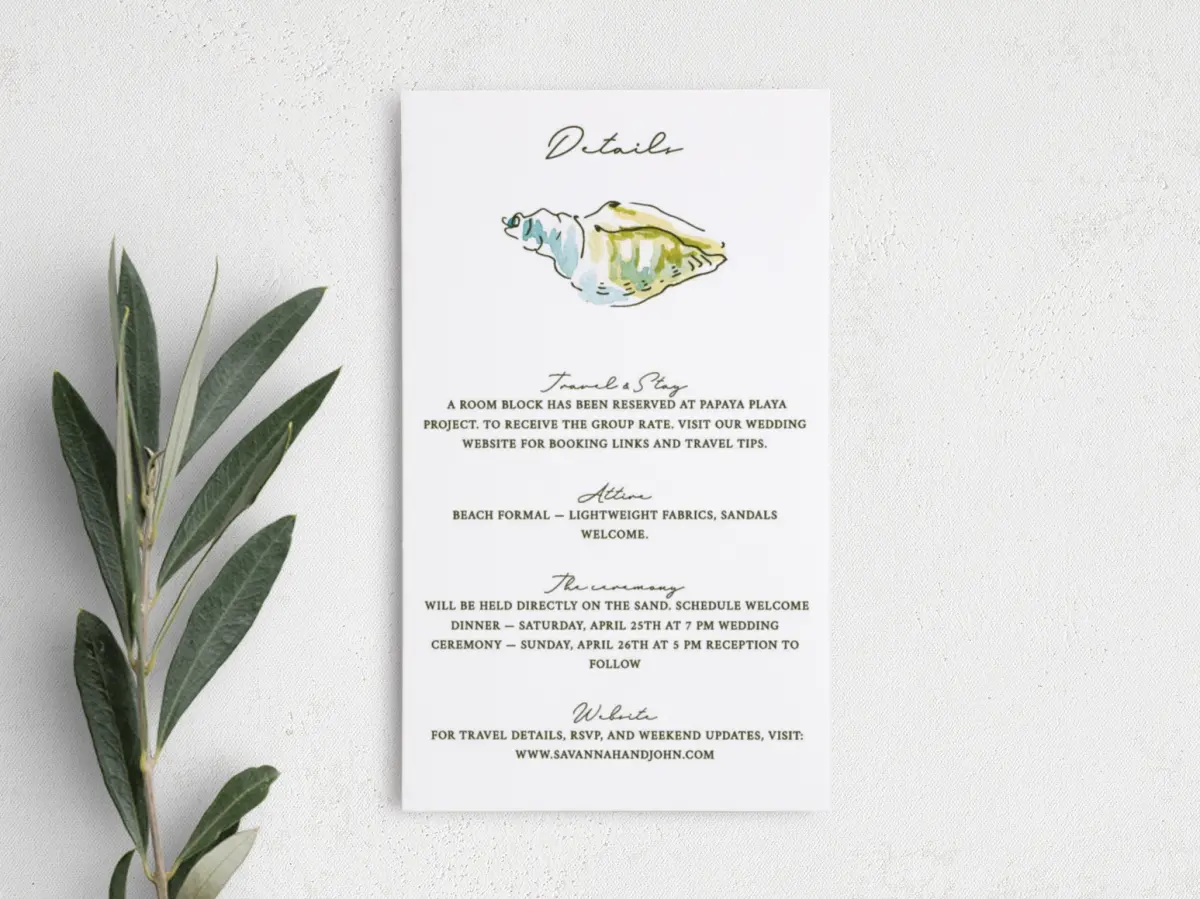Step Enclosure Card