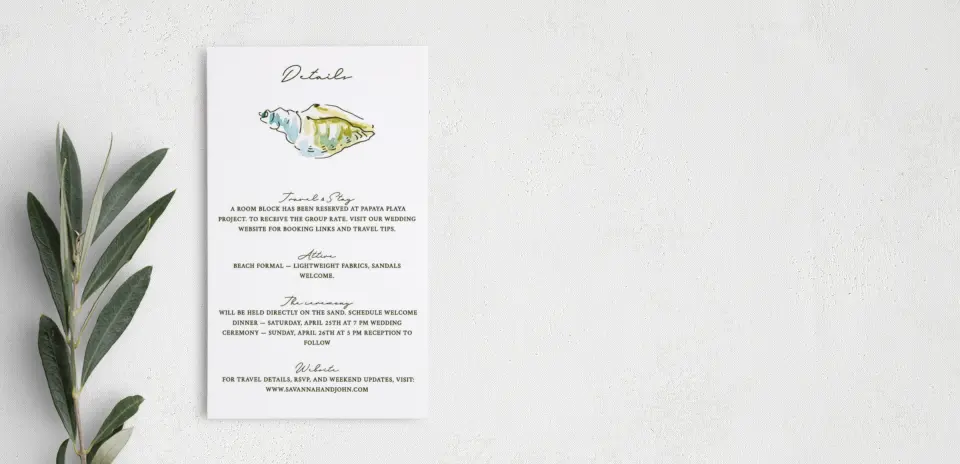 Step Enclosure Card