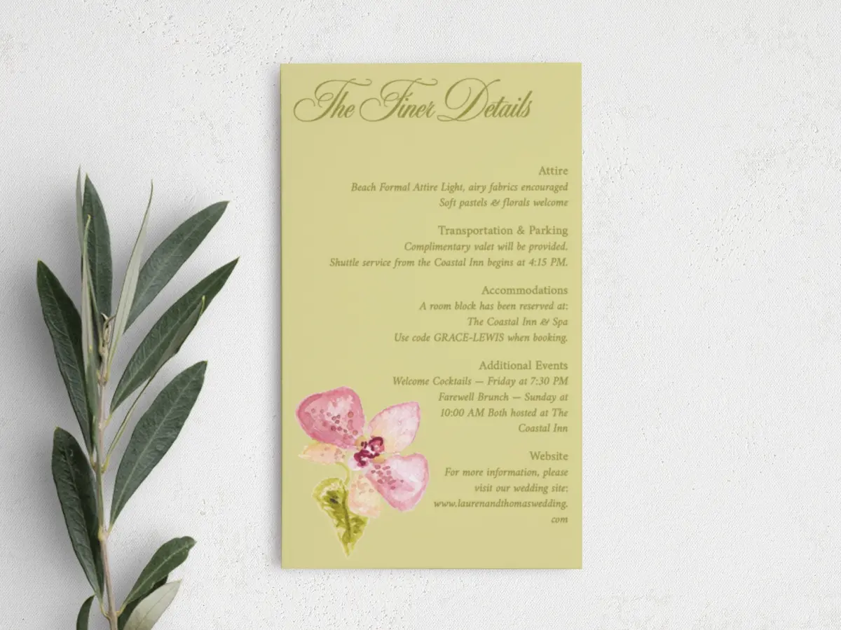 Step Enclosure Card