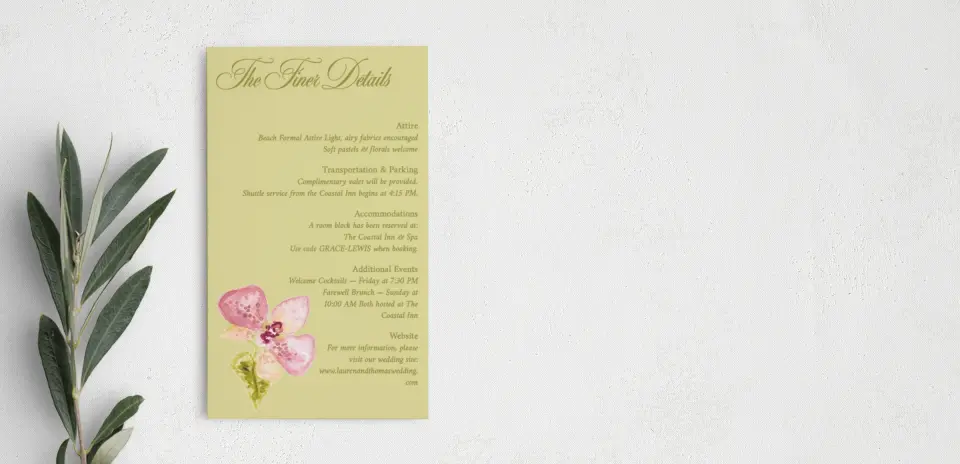 Step Enclosure Card
