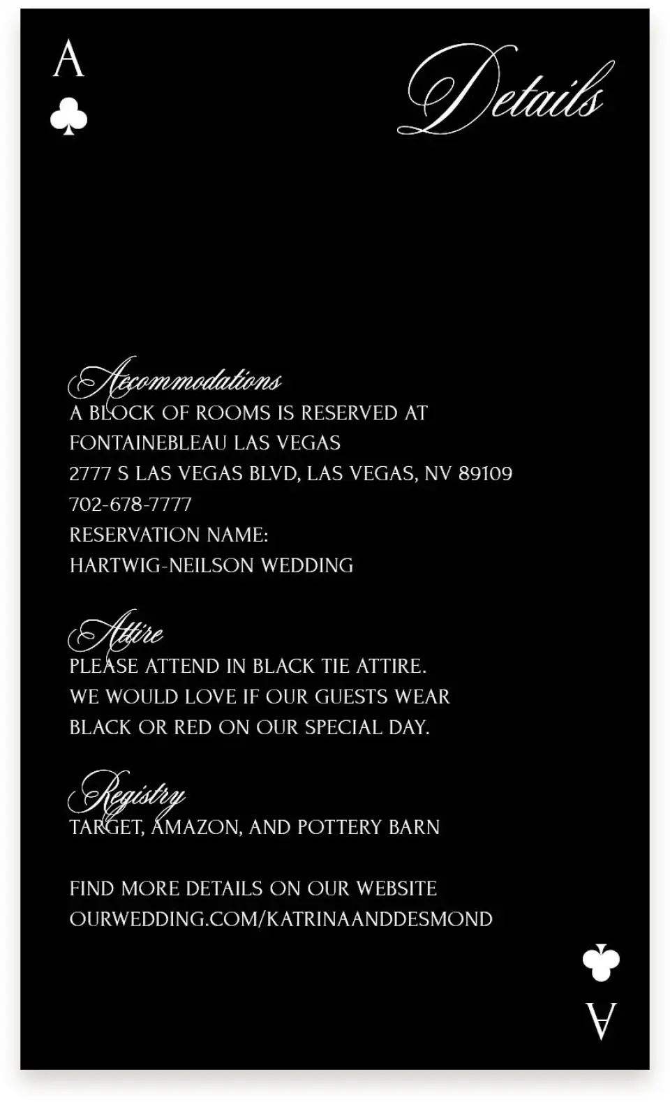 This is a  4" x 6.75" Enclosure Cards (Pocket Invitation) called Elevated Vegas printed in full color with Gold foil on Premium Smooth paper