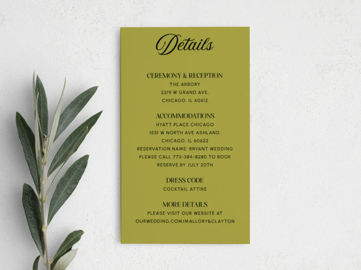 Step Enclosure Card