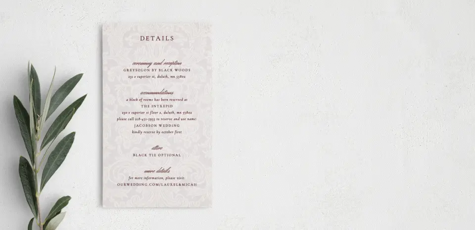 Step Enclosure Card