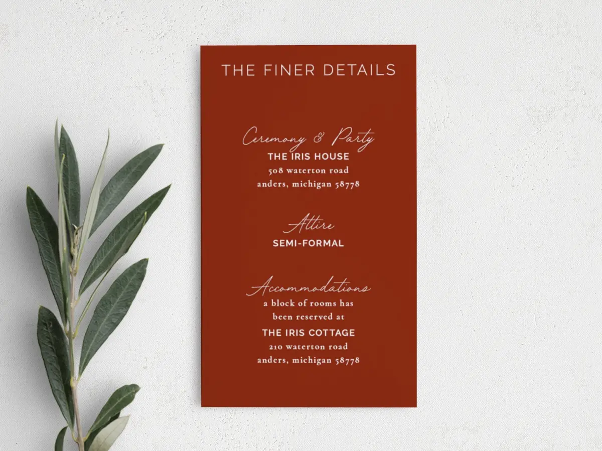 Step Enclosure Card