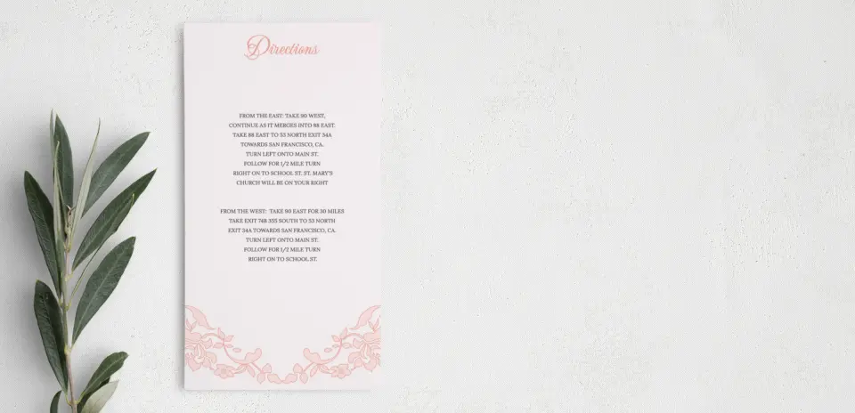 Step Information Card