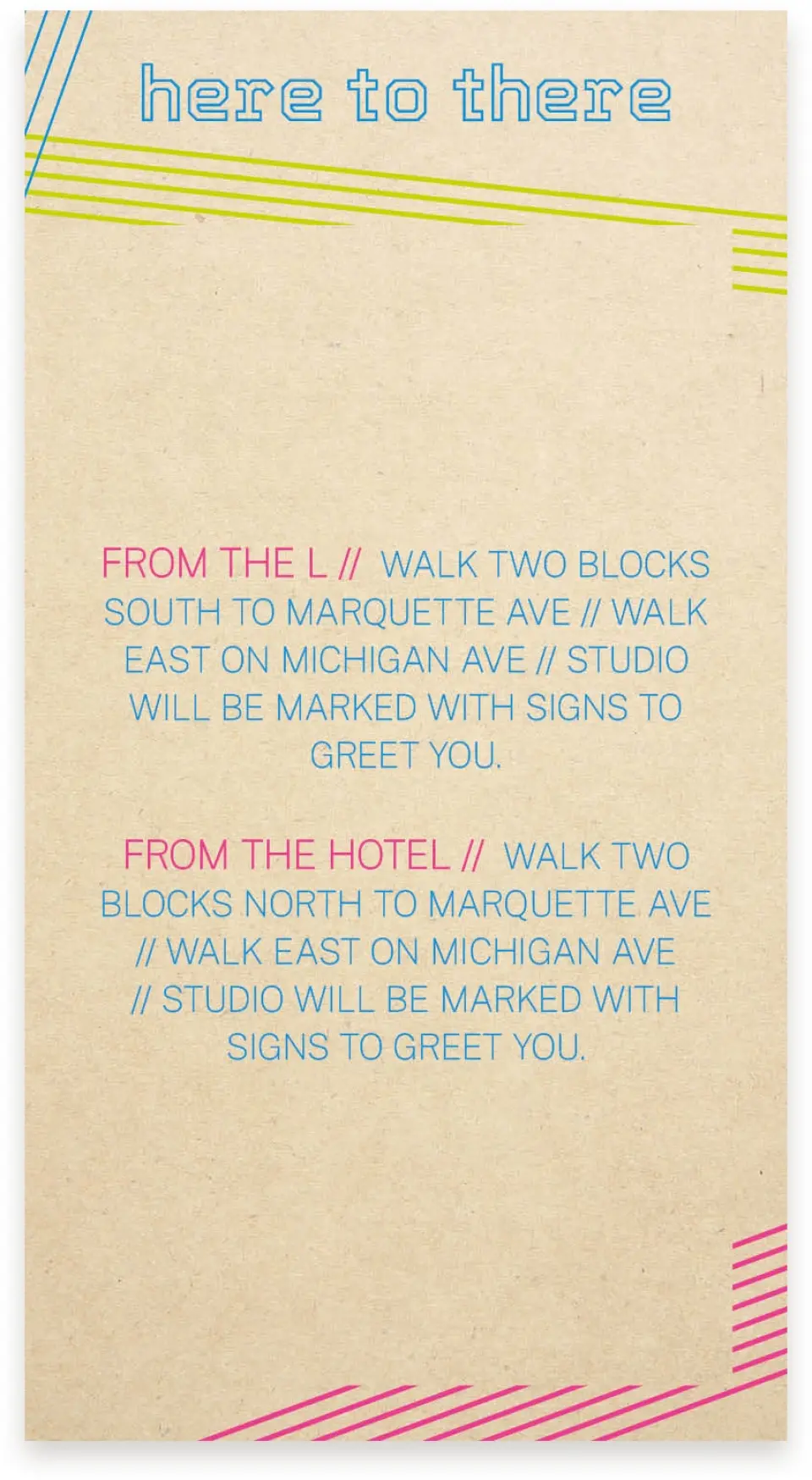 This is a  4" x 7.5" Information Cards (Pocket Invitation) called Flirty Neon printed in full color on Premium Smooth paper