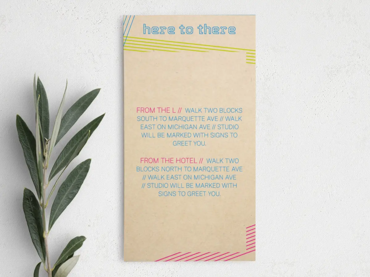 Step Information Card