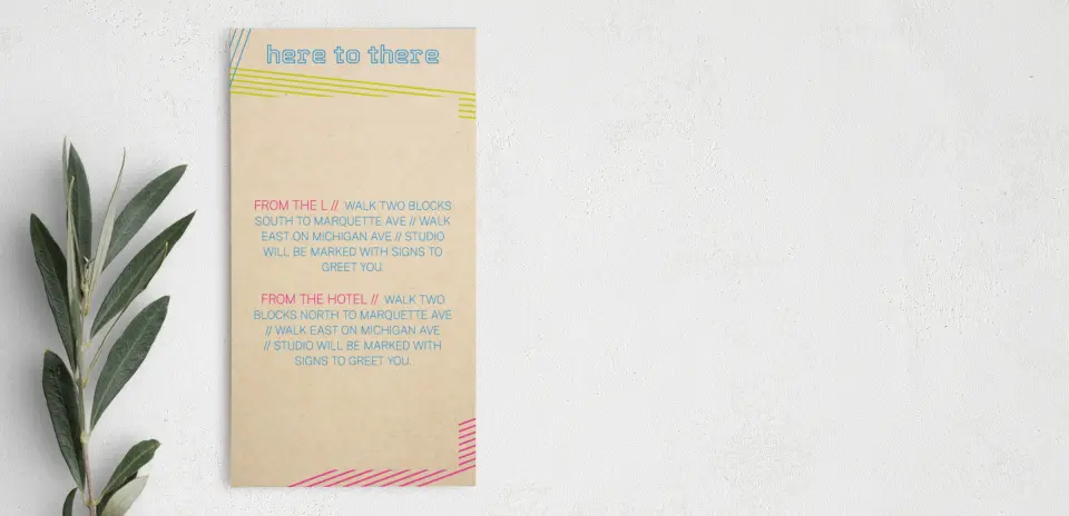 Step Information Card