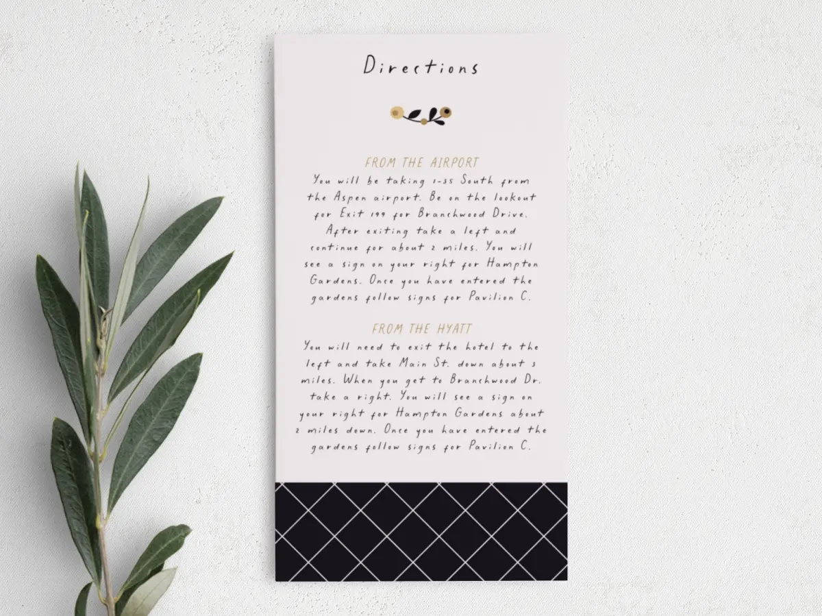 Step Information Card