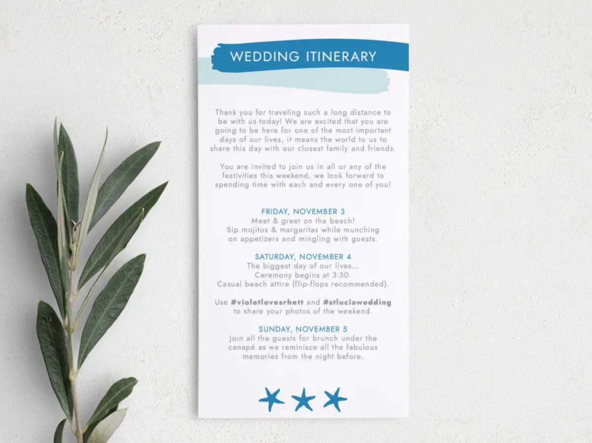 Step Information Card