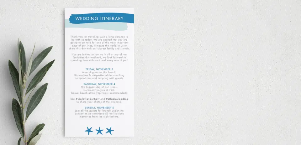 Step Information Card