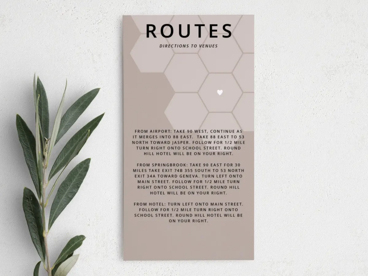Step Information Card