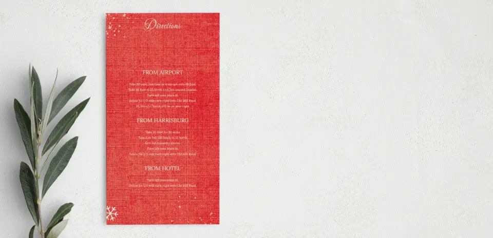 Step Information Card