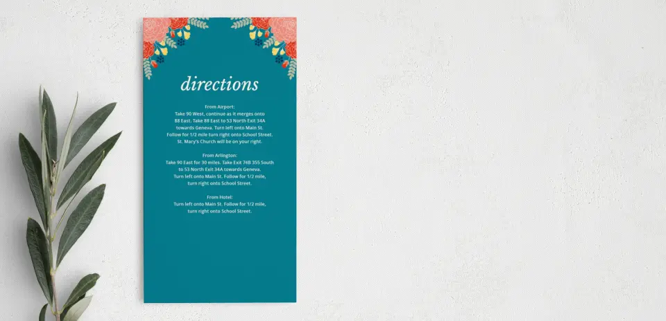 Step Information Card