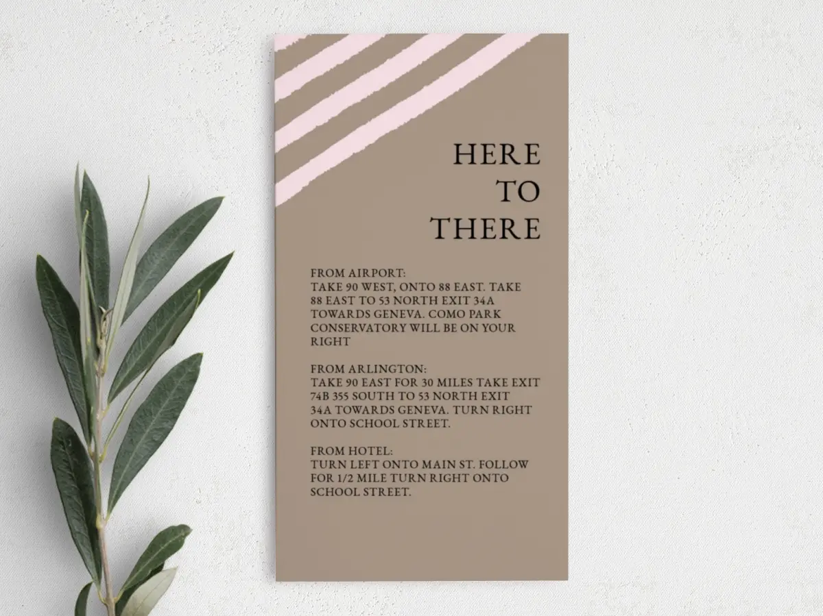 Step Information Card