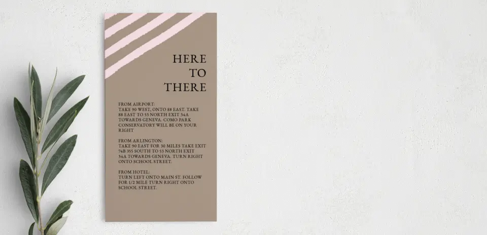 Step Information Card