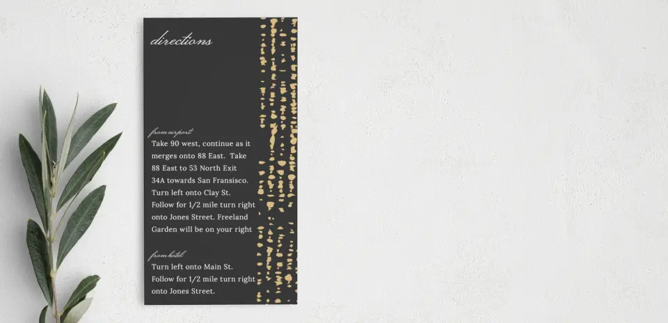 Step Information Card