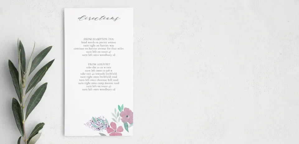 Step Information Card