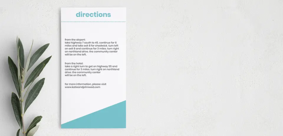 Step Information Card