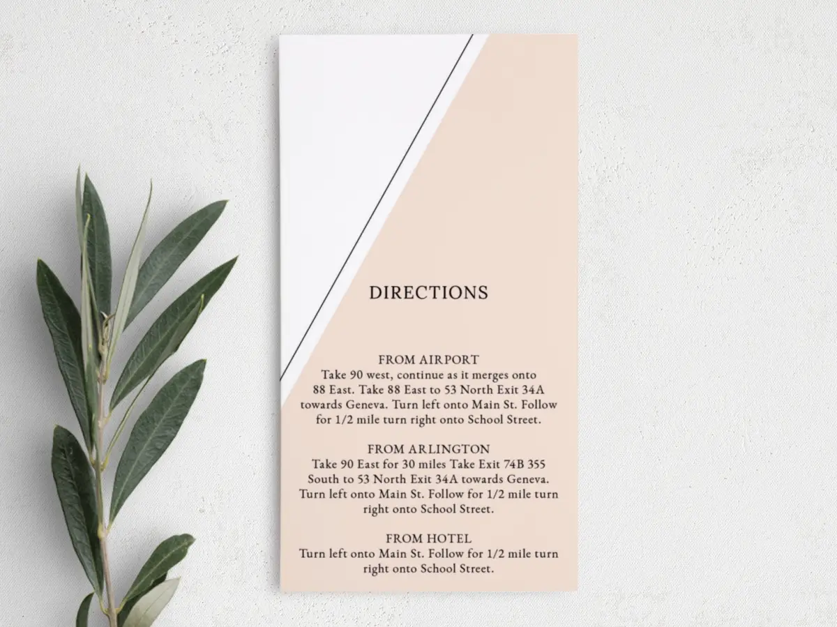 Step Information Card
