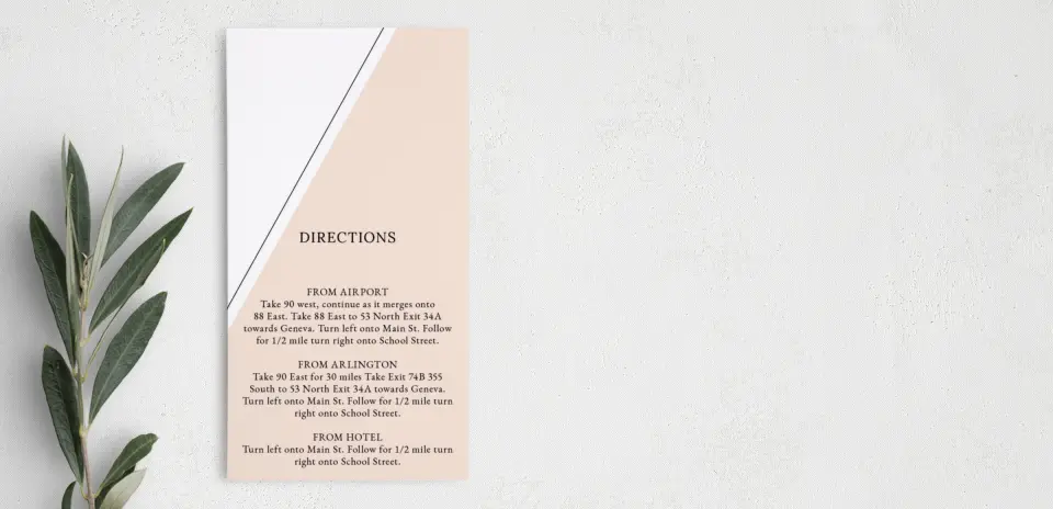 Step Information Card