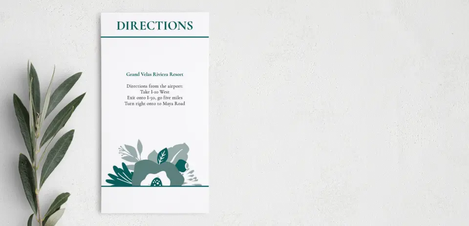 Step Information Card