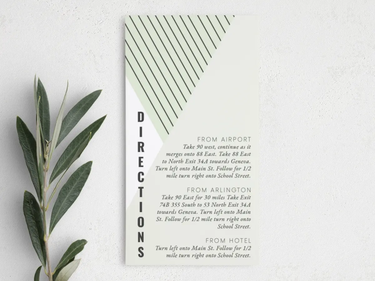 Step Information Card