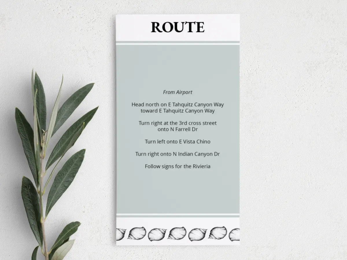 Step Information Card