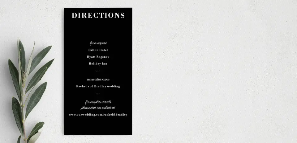 Step Information Card