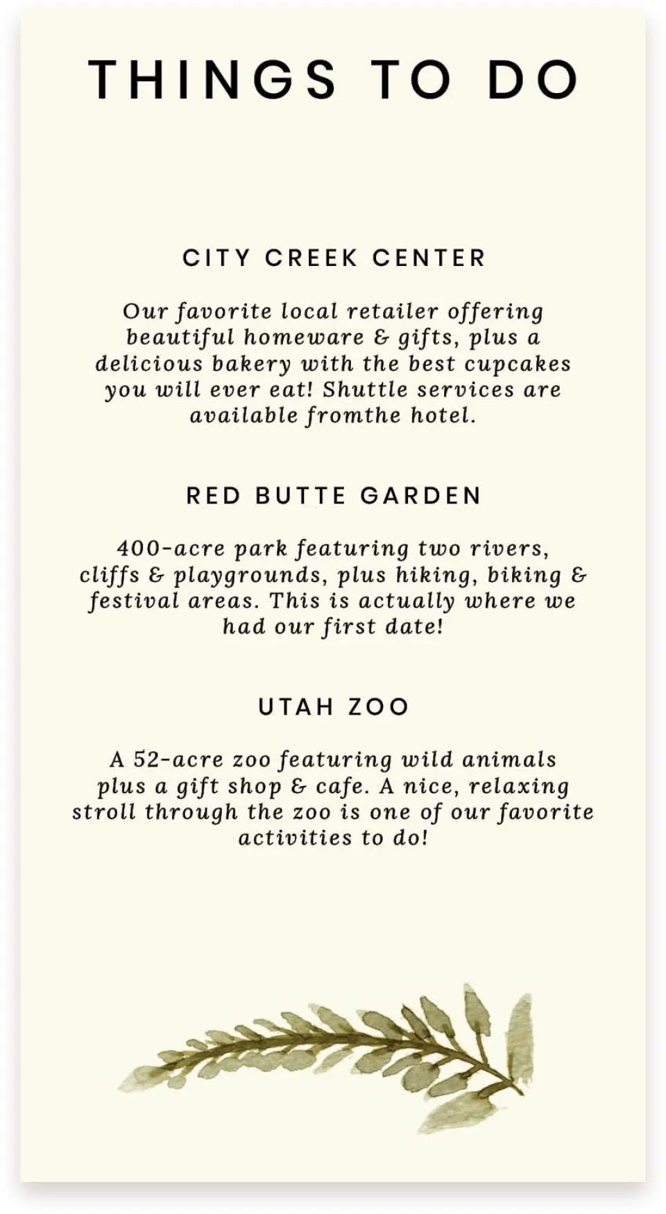 This is a  4" x 7.5" Information Cards (Pocket Invitation) called Faintly Fall printed in full color on Premium Smooth paper