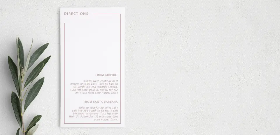 Step Information Card