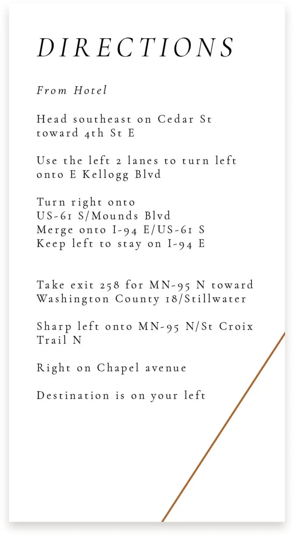 This is a  4" x 7.5" Information Cards (Pocket Invitation) called Sneek Peek printed in full color on Premium Smooth paper
