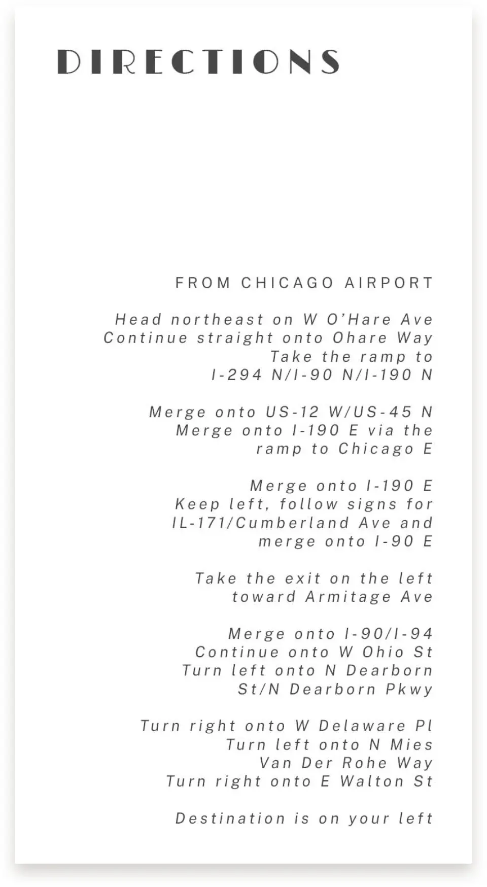 This is a  4" x 7.5" Information Cards (Pocket Invitation) called Boldy Forward printed in full color on Premium Smooth paper